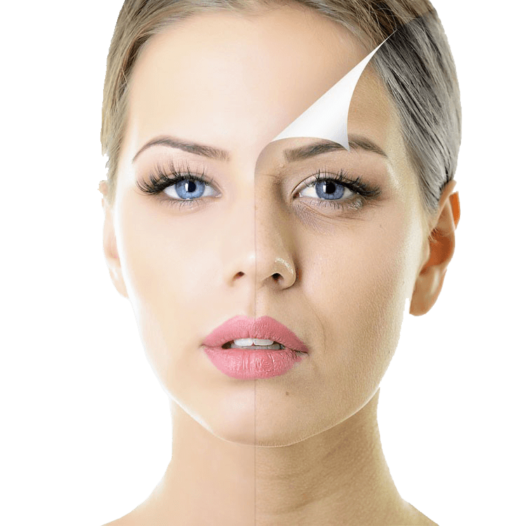 Nejlepší kolagen na trhu? Gaia Collagen Protein vás přesvědčí! 3 Porovnání obličeje ženy užívací kolagen gaia